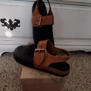 Free People Seattle Sling Back Flat